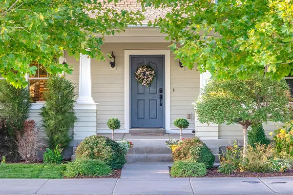 Front of a house